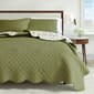 FreshFolds Ilianna 3pc. Floral Scalloped Cotton Quilt Set - image 1