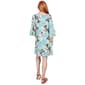 Womens Ruby Rd. 3/4 Ruffle Sleeve Sunburst Shift Dress - image 2
