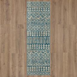 Mohawk Home Sansay Blue Runner