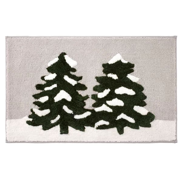 Avanti Winter Trees Holiday Bath Rug - image 