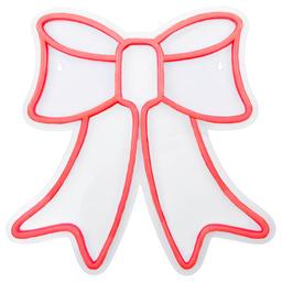 Northlight Seasonal 15in. LED Neon Bow Christmas Window Décor