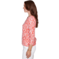 Petite Hearts of Palm Printed Essentials Tropical Blouse - image 4