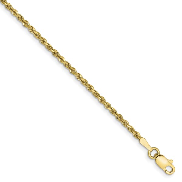 Gold Classics&#8482; 10kt. 1.75mm 20in. Diamond-Cut Rope Chain