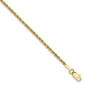 Gold Classics&#8482; 10kt. 1.75mm 20in. Diamond-Cut Rope Chain - image 2