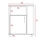 FM FURNITURE Clayton Kit Lower Microwave Cabinet - image 6
