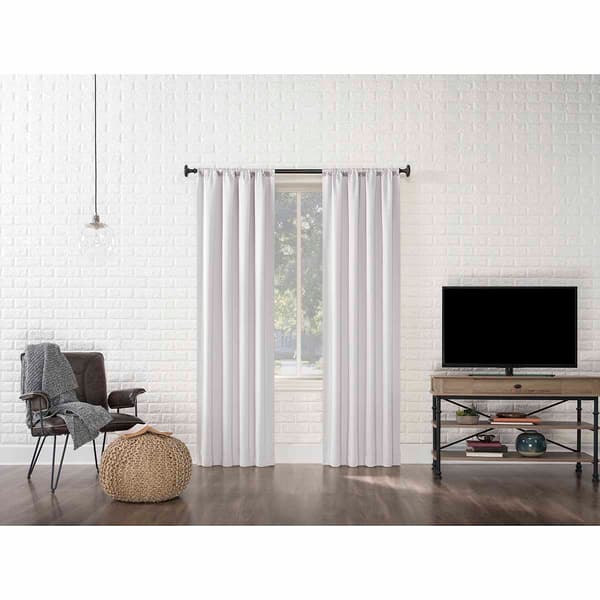 Sun Zero Tyburn 100% Blackout Rod Pocket Panel Curtain - image 