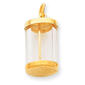 Unisex Gold Classics&#40;tm&#41; 14kt. Yellow Gold Fillable Capsule Pendant - image 1