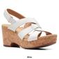 Womens Clarks® Collections Giselle Beach Wedge Sandals - image 10