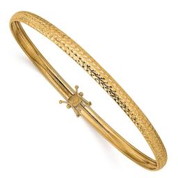 Gold Classics(tm) 14kt. Yellow Gold Polished Flexible Bangle