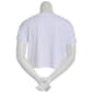 Juniors No Comment Oversized New York Raw Hem Tee - image 3
