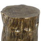 9th & Pike® Gold Fiberglass Eclectic Footstool - image 4
