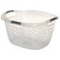 1.75 BU White Laundry Basket Hip Grip With Handles - image 1