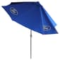Northlight 9ft. Blue Ford Patio Umbrella w/ Hand Crank - image 2