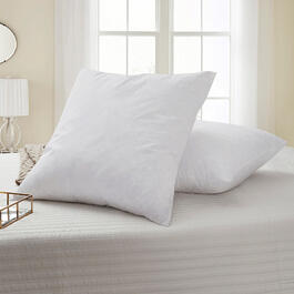 Serta® Feather Euro Square Pillows - 2 Pack