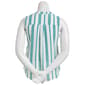 Womens NY Collection Sleeveless Stripe Knot Front Blouse - image 3