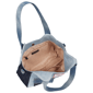 True Religion Color Block Denim Soft Satchel - image 6