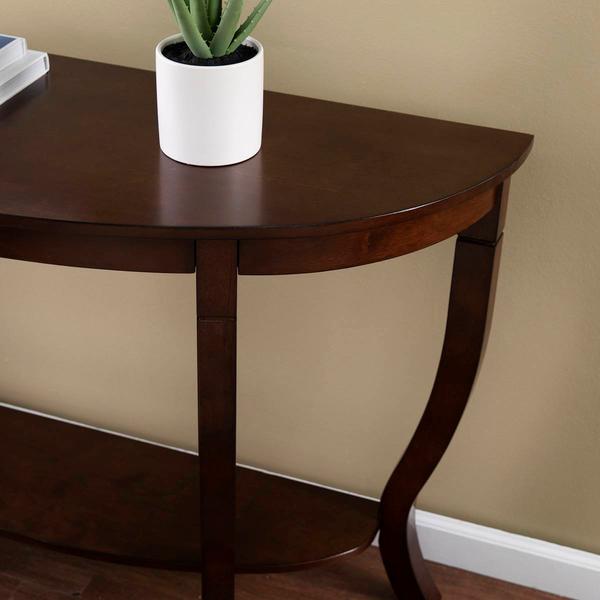 Southern Enterprises Findlay Demilune Console Table