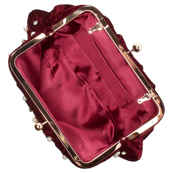 Jessica McClintock Palma Velvet Clutch