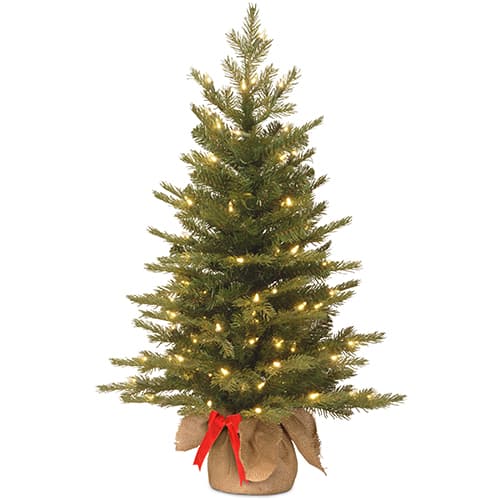 National Tree 3ft. Nordic Spruce&#40;R&#41; LED Battery Operated Tree - image 