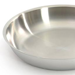 BergHOFF Ouro Stainless Steel 10in. Deep Skillet w/ Lid
