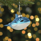 Northlight Dolphin Glittered Glass Christmas Hanging Ornament - image 2