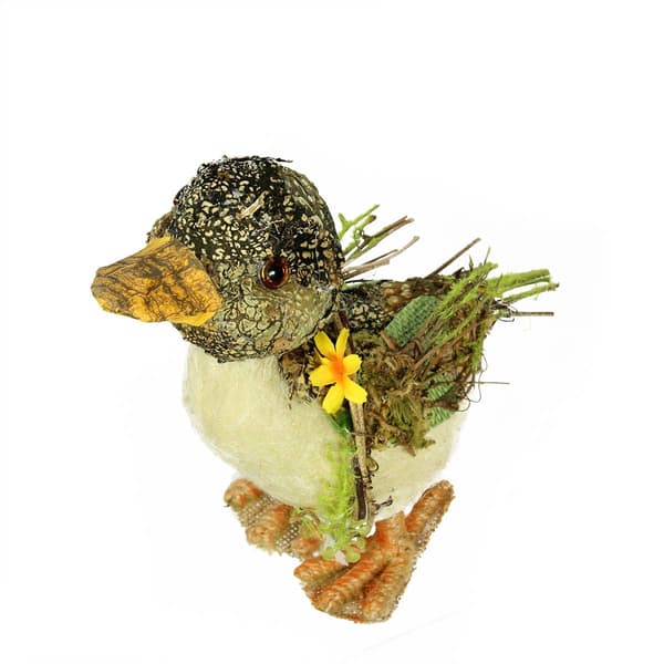 Northlight Seasonal Spring Foliage Standing Duck Figurine - image 