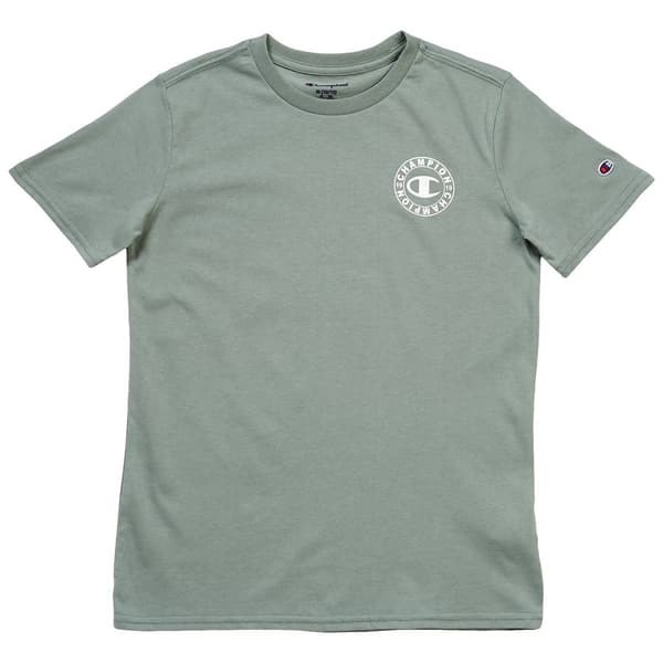Boys 8-20 Champion(R) Short Sleeve Tee - Hedge Green
