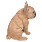 Hi-Line Gift Squatting French Bulldog Garden Statue - image 3