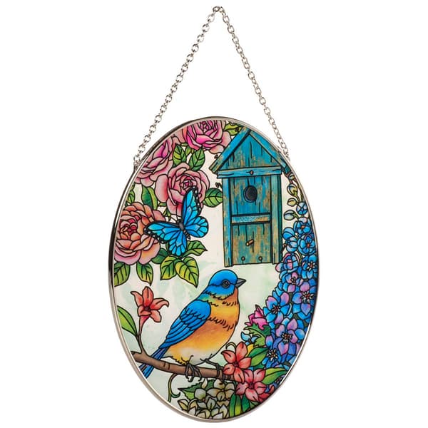 Bridgeton Hall Birdsong Bluebird Suncatcher - image 