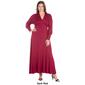 Plus Size 24/7 Comfort Apparel V-Neckline Empire Waist Dress - image 6