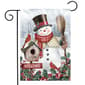 Briarwood Lane Jolly Snowman Welcome Garden Flag - image 1