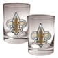 NFL New Orleans Saints 2pc. 14oz. Rocks Glass Set - image 1