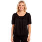 Womens Sara Michelle Balloon Sleeve Back Keyhole Blouse - image 1