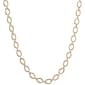 Design Collection 18in. Alternate Oval Link Two-Tone Necklace - image 1