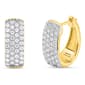 Nova Star&#174; 1ctw. Lab Grown Diamond Hoop Earrings - image 2