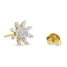 Diamond Classics™ 10kt. Sunburst Diamond Stud Earrings