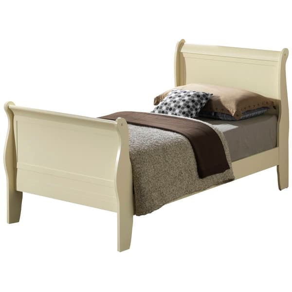 Passion Furniture Louis Philippe Sleigh Bed - Twin - image 