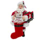 Kurt S. Adler 10.5in. Fabriche&#40;tm&#41; Gingerbread Santa with Stocking - image 1