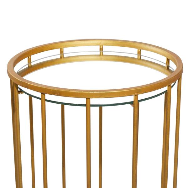 9th & Pike® Gold Metal Contemporary Accent Table - Set of 3