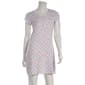 Womens Laura Ashley Rib Geo Bouquets Lettuce Edge Nightshirt - image 1