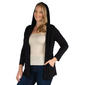 Plus Size 24/7 Comfort Apparel Lightweight Hooded Open Cardigan - image 3