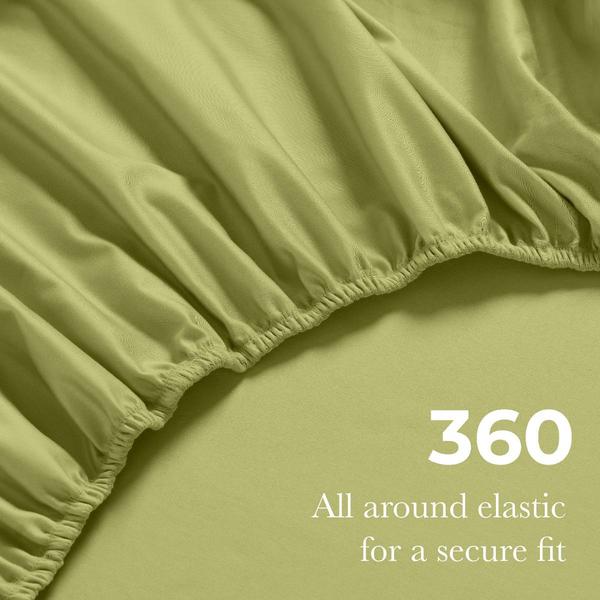 Superior 650 Thread Count Solid Deep Pocket Sheet Set