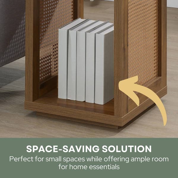 Convenience Concepts Northfield Admiral Weave End Table