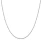 Gold Classics&#40;tm&#41; .95mm. 14kt. White Gold Box Chain Necklace - image 1