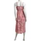 Juniors Angie Keyhole Neck Twist Front Slit Midi Slip Dress - image 3