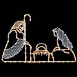 Northlight Seasonal 30in. Nativity Christmas Window Silhouette