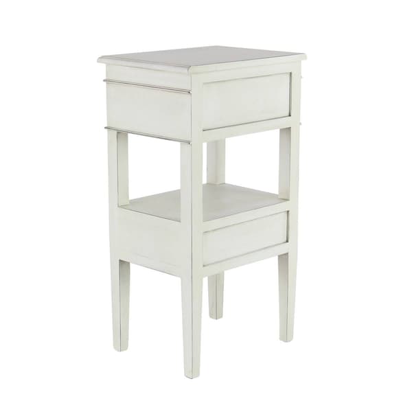 9th & Pike&#174; White Pine Traditional Accent Table