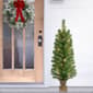 Puleo International Pre-Lit Potted Christmas Trees - Set of 2 - image 3