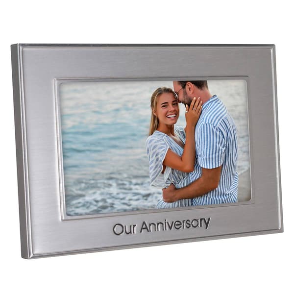 Malden "Our Anniversary" Metal Frame - 4x6