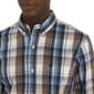 Mens Chaps Long Sleeve Plaid Stretch Button Down Shirt - Ivory - image 3
